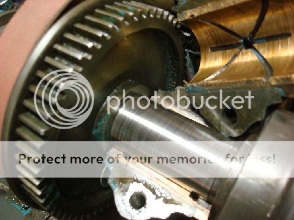 "Phosphor bronze" spindle bearings in antique lathe(?)